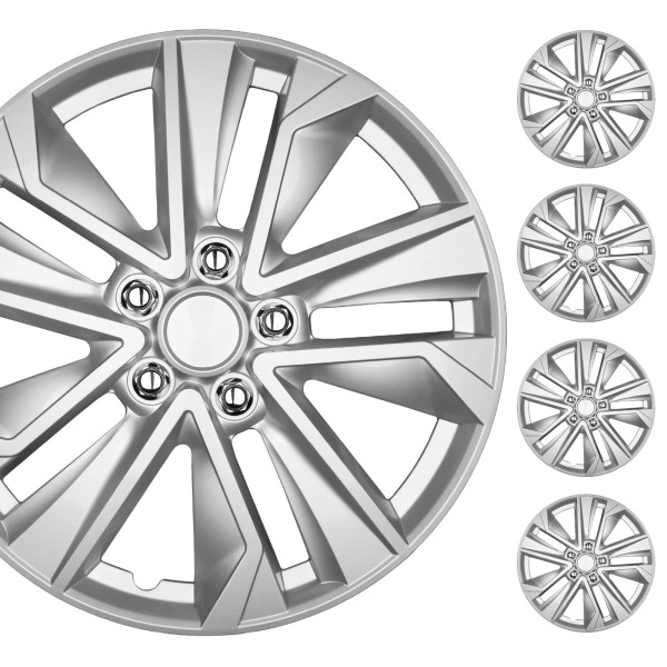 BDK 16 Inch Hubcaps Set of 4 – OEM Replacement