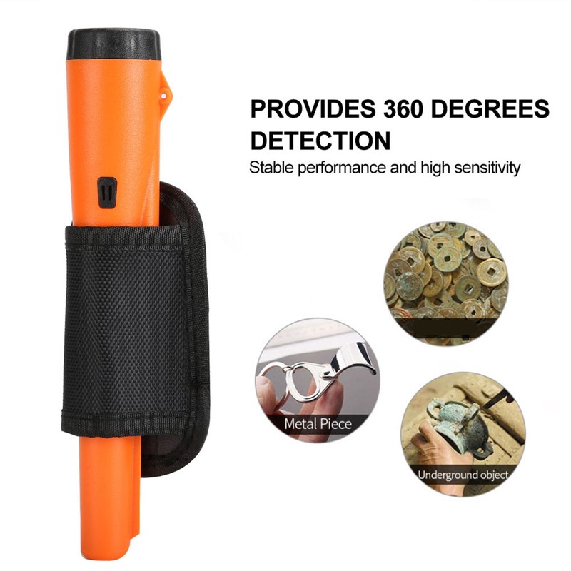 Electric Handheld Highly Sensitive Metal Detector Finder Scanner with LED