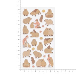 Zoom-in Animal Seal Large [Capybara] Cute Animal 5424101