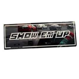 Underground Illest Show Em Up Tsuchiya Japan car stickers decals jdm Slap