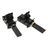 vhbw 2 x Carbon Brushes Motor Carbon Abrasive Carbon 5