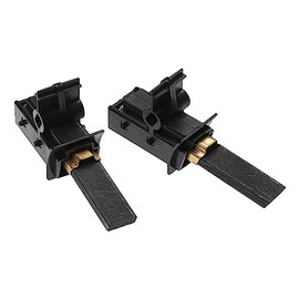 vhbw 2 x Carbon Brushes Motor Carbon Abrasive Carbon 5 x 12.5 x 32 mm Compatible with Gorenje Washing Machine / Dryer