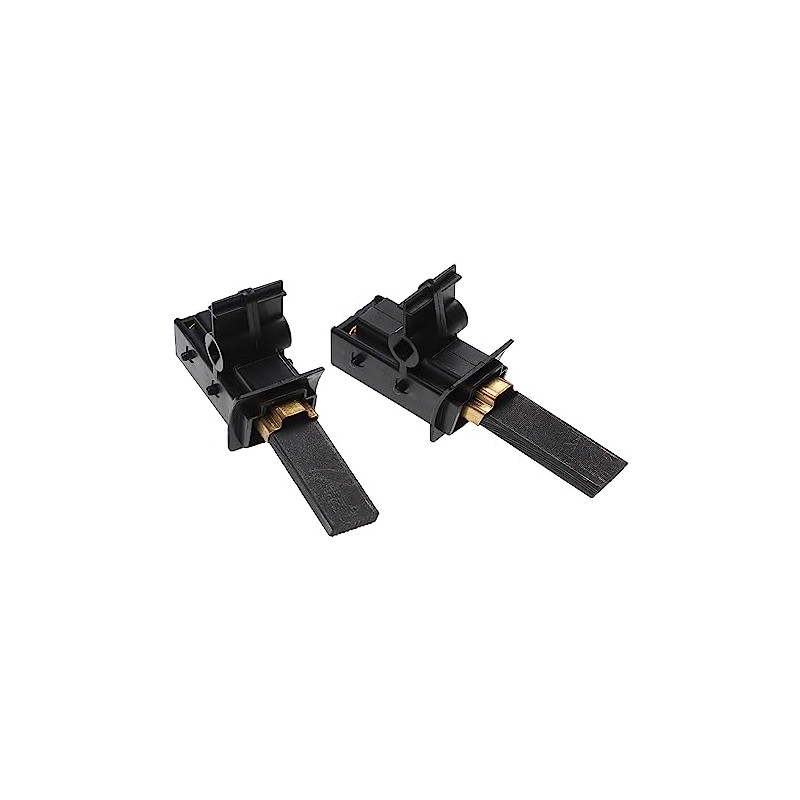 vhbw 2 x Carbon Brushes Motor Carbon Abrasive Carbon 5