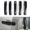 sukemichi Door Handle Covers Trim Rear Door Tailgate Cover for
