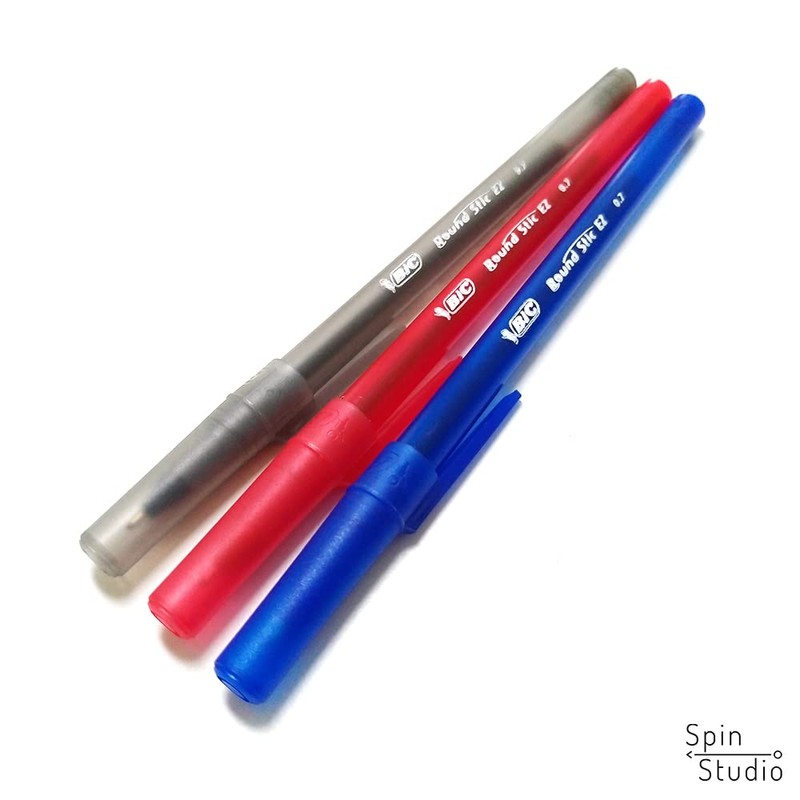 Bic Oil-based Ballpoint Pen, Round Stick, 0.03 inches (0.7 mm),