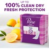 Poise Incontinence Pads & Postpartum Incontinence Pads, 6 Drop Ultimate