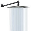 NearMoon Rain Shower Head with 11’’ Adjustable Extension Arm, Large