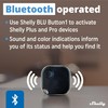 Shelly BLU Button1 Black | Bluetooth-Operated Action and Scenes Activation