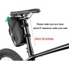 ROCKBROS Bike Saddle Bags with Water Bottle Pouch Waterproof Bike