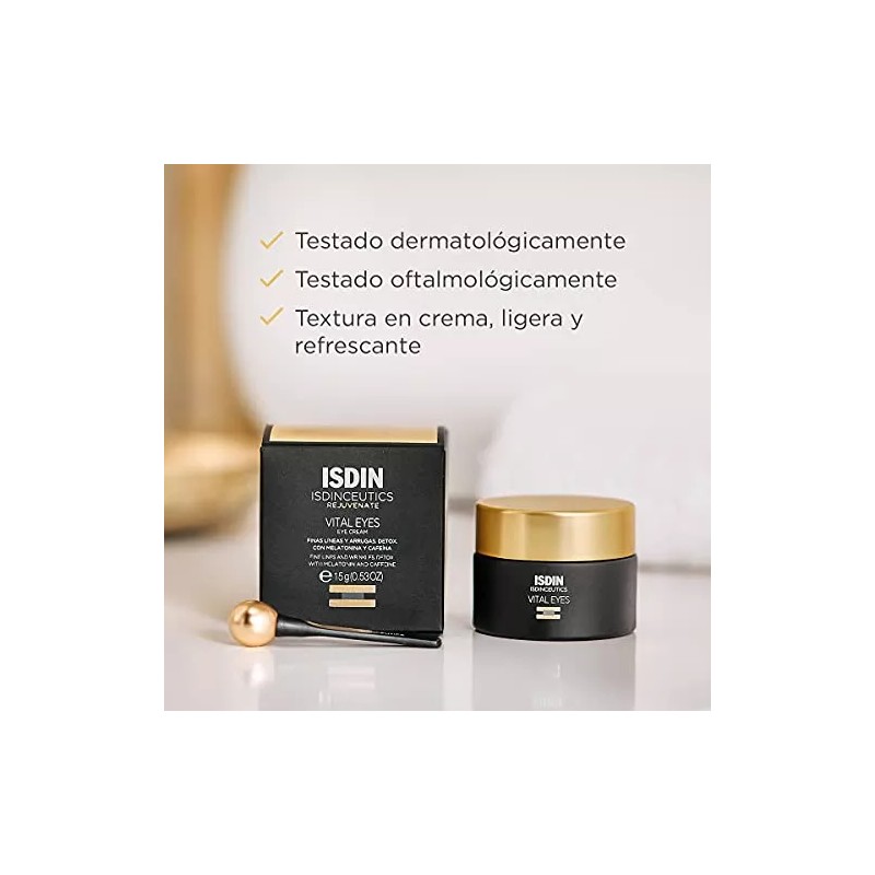 Isdin Isdinceutics Vital Eyes, Crema Contorno De Ojos Antiar