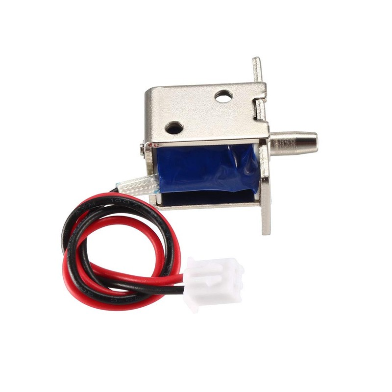uxcell DC 12V 0.54A 4.5mm Mini Electromagnetic Solenoid Lock Push