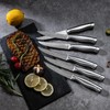 Knife Set, Emojoy 15-Pcs Kitchen Knife Set with Block and