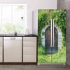 BSPWIRFNZPL Self Adhesive Vinyl Refrigerator Wrap Set Door Wine Cellar