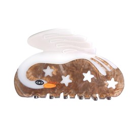 Cute Tranparent Elements Hair Clips,Novelty Acetate Hair Clip,Small Swan Claw Clips for Women