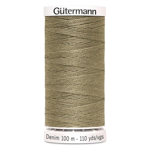 Gütermann Denim Polyester Sewing Thread 100 Metres Denim Thread per