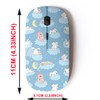 2.4G Wireless Mouse with Cute Pattern Design for All Laptops