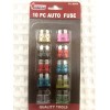 Sparkling 10 pc Assorted Car Fuse Auto Trucks SUV's Replacement