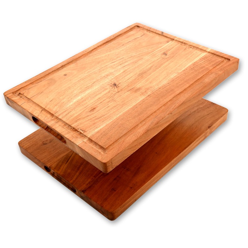Easyshopforeveryone Premium Acacia Wood Large Rectangular Cutting Board – 1″