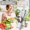 ZTQCSQ [All in 1] Upgraded Version Safe Mandoline Slicer for