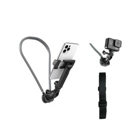 Neck Hanging Phone Holder, Hands Free POV/Vlog Chest Camera Holder