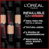 Base Maquillaje Loral Paris Infaillible Matte Cover 30ml Tono 315