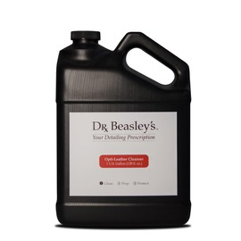Dr. Beasley's Opti-Leather Cleanser 1 Gallon - Powerfully Removes Stains & Dye Transfers from Leather Auto Interior, Gentle for Natural Look, Releases Oil & Grease for Easy Removal