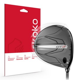 skoko 2 Pack Full Body Protective Film for Titleist GT2 9 Degree 2024 Top & Bottom & front, TPU PPF, Transperent Clear Cover Protector