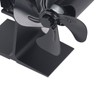 Wood Stove Fan Heat Powered 8 Blades Stove Fan Self