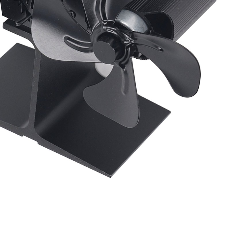 Wood Stove Fan Heat Powered 8 Blades Stove Fan Self