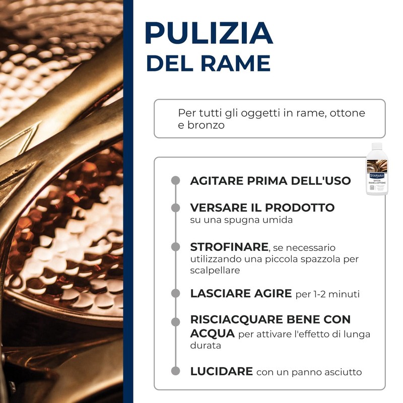 STARWAX Speciale rame, bronzo e ottone, 250ml