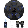 2024 Upgrade Wall Boxing Punching Pad with Gloves,Music Electronic LED