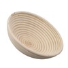 Round Bread Proofing Basket with Liner Cloth Dough Rising Rattan