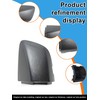 Car Front Left Exterior Door Handle Lock Cover Fit for