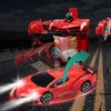 Carro de Control Remoto con LED Luz, Juguete Transformador para