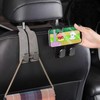 Pack of 2 Car Storage Hooks, Leather Car Seat Double