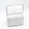 Transparent Makeup Storage Organizer with Drawers for Cosmetics and Beauty Accessories Drawer Storage
