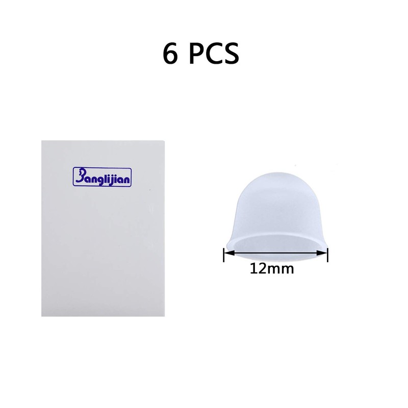 Banglijian ITC Hearing Amplifier Accessories, 6 Ear Domes Closed Design
