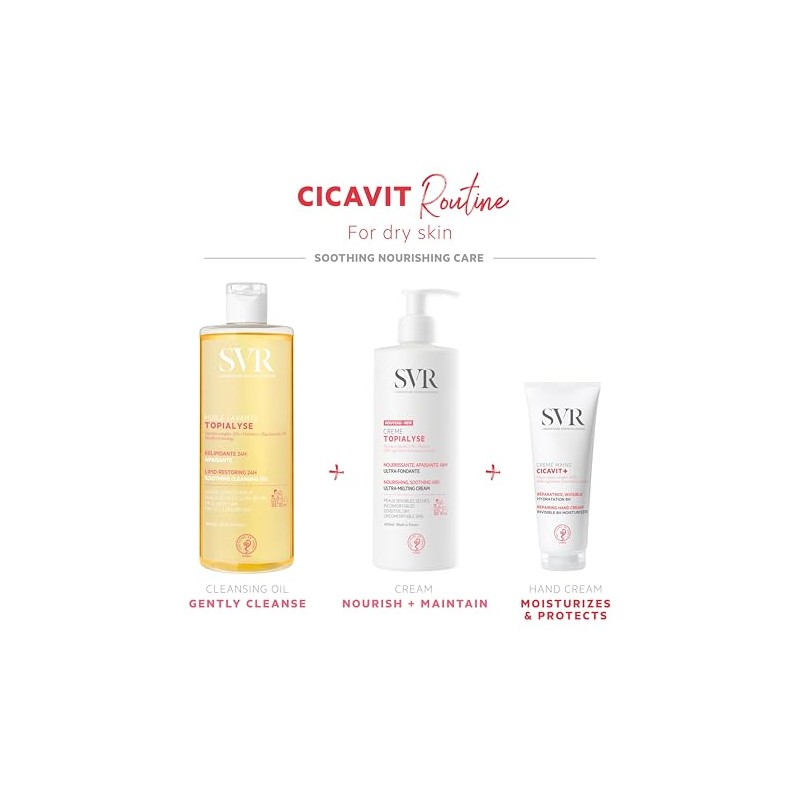 SVR Cicavit Crema Protectora para Manos para Piel Irritada y