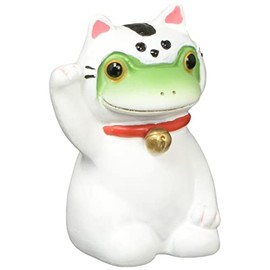 Daikai 73444 Maneki Neko Taro, 1.6 x 1.7 x 1.8 inches (4.2 x 4.3 x 4.5 cm)