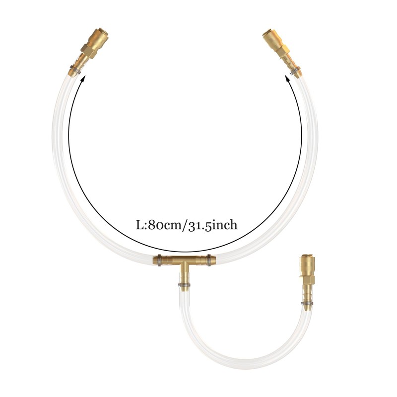 BTOATOL 31.5inch/80cm Seastar Hydraulic Steering Bleed kit for Sea Star