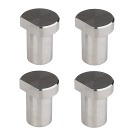 Pack of 4 Bench Hooks 20 mm Bench Dog, Aluminium Alloy Bench Dogs Bench Dog Clamp Bench Stops for T-Track, Tool Planer Bench Woodworking Table Workbench Accessories for 20 mm Dog Hole