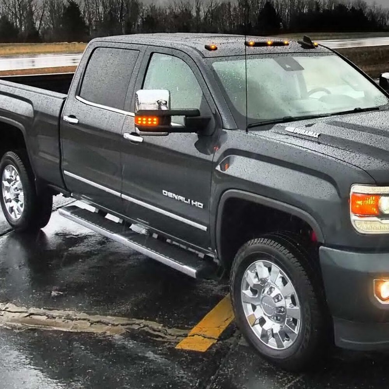 2X Denali HD Side Door Tailgate Letter Nameplate Emblem Badge