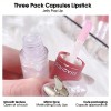 Set De 3 Labiales Glosswater Bálsamo Hidratación Duradera