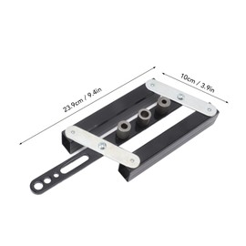 2-in-1 Hole Finder, Professional Self-Centering Dowel Gauge, Adjustable Drill Guide Tools for Carpentry, Wooden Board Connection Drill Locator