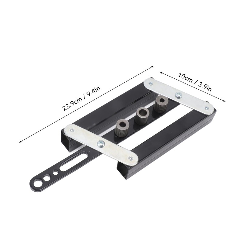 2-in-1 Hole Finder, Professional Self-Centering Dowel Gauge, Adjustable Drill Guide