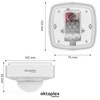 Oktaplex Tim Presence Detector 360° Motion Sensor Outdoor IP65 PIR