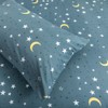 Damier Fitted Sheet, 100 x 200 cm, Blue Star Print