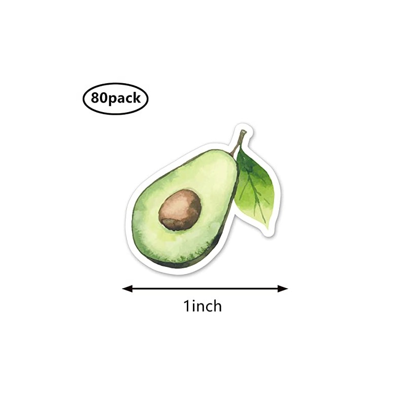 Avocado Stickers 1in for Scrapbooking, Arts, Craft, Kids DIY, Calendars