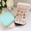 Serlife Travel Jewelry Organizer Box PU Leather Jewelry Travel Case