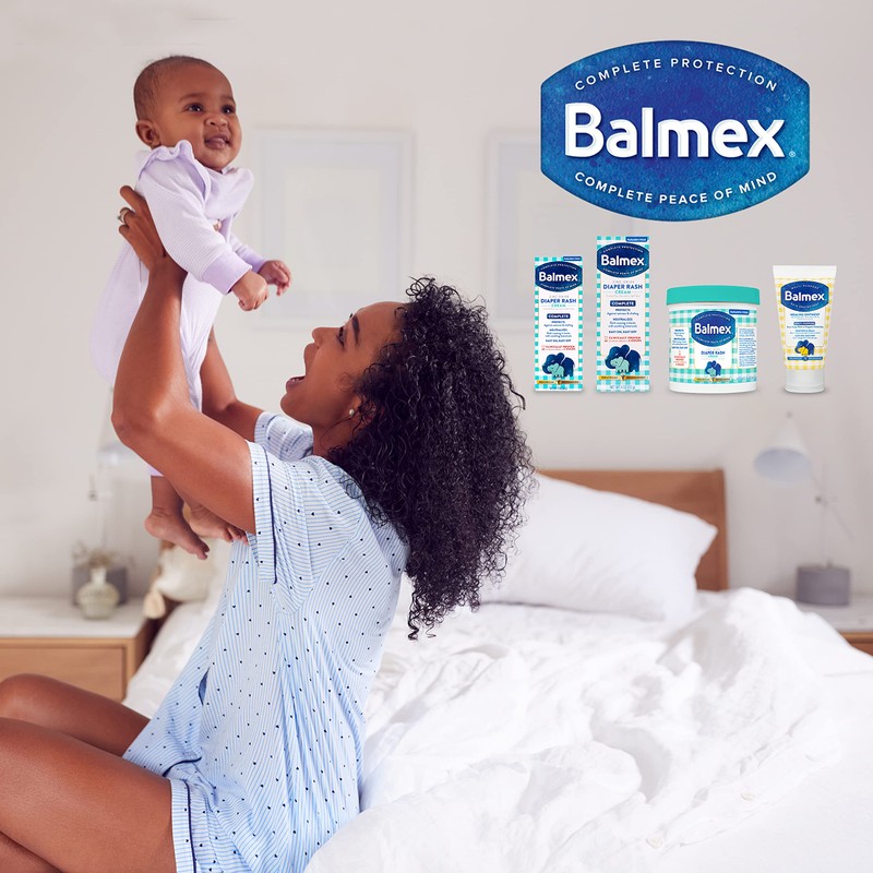 Balmex Complete Protection Baby Diaper Rash Cream with Zinc Oxide